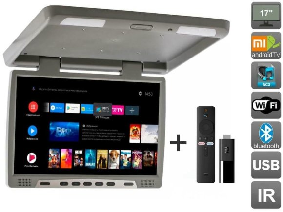 AVEL AVS117GR + Xiaomi Mi TV Stick + AV1252DC