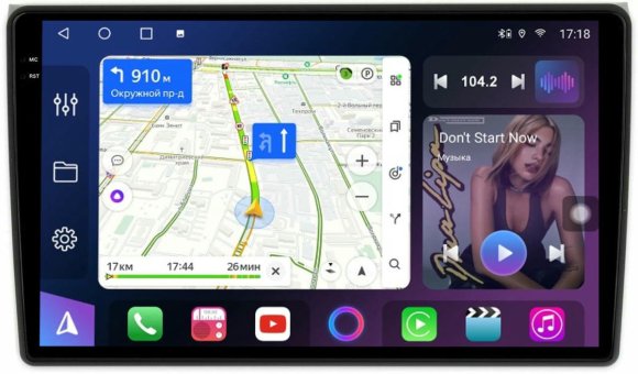 FarCar s400 2K для Audi A4 на Android (XXL050M)