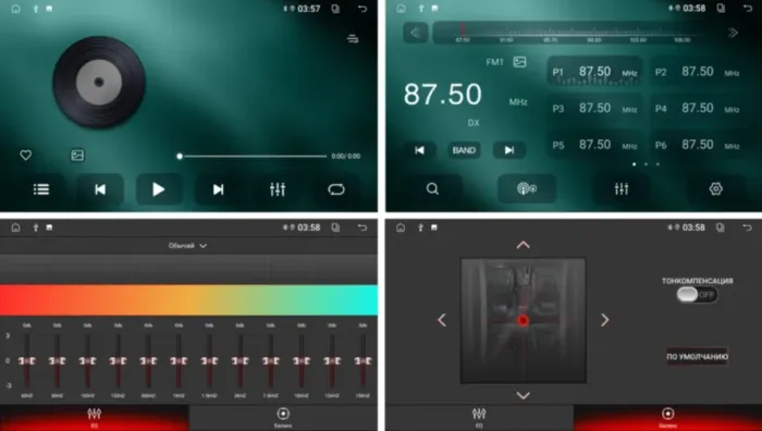 FarCar для Toyota Land Cruiser 200 на Android (DX381B-2M)
