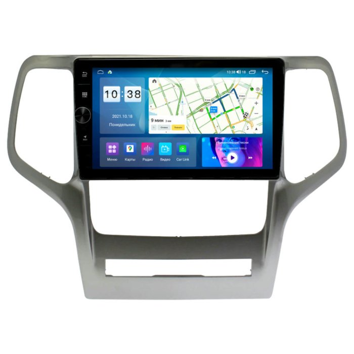 Магнитола для Jeep Grand Cherokee 2008-2012 Parafar на Андроид 13.0 PF088LUX1LHDAV