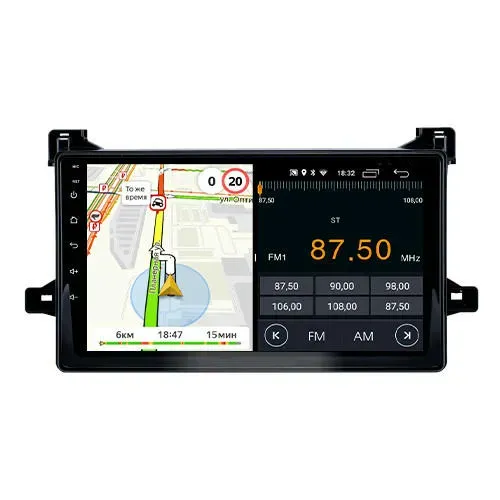 Магнитола для Toyota Prius 2015 Parafar на Андроид 13.0 PF022LUX1UHD
