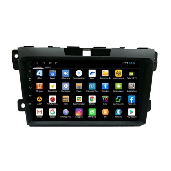 Магнитола для Mazda CX-7 2008-2012 поддержка BOSE Parafar (cо встроенным модулем для подключения камер 360) на Андроид 13 PF097XHD360