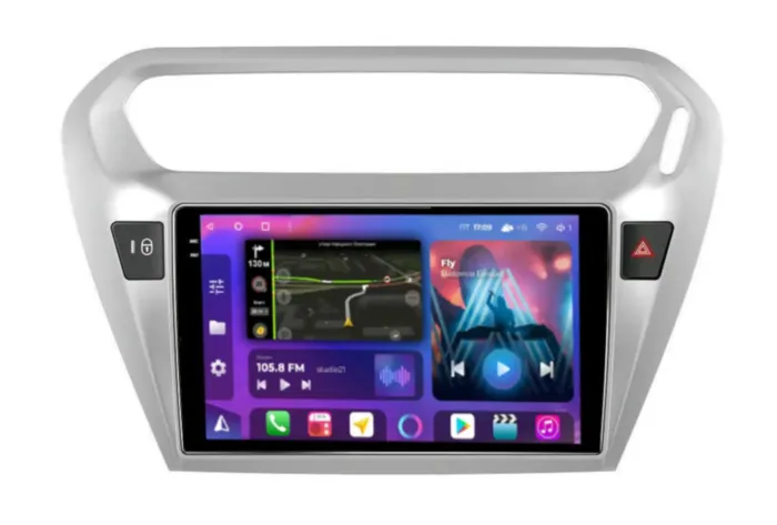 FarCar s400 2K для Peugeot 301, Citroen C-Elysee на Android (XXL294M)