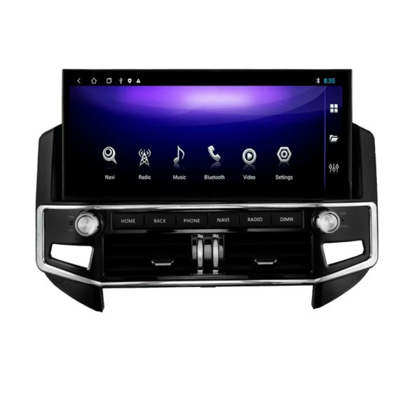 Магнитола для Mitsubishi Pajero 4 V93/V97 2007-2020 экран 12.3" Parafar на Андроид 14.0 PF458L12