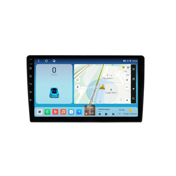 Магнитола для установки в рамку 9 дюймов Parafar на Андроид PFUnit9/10THD