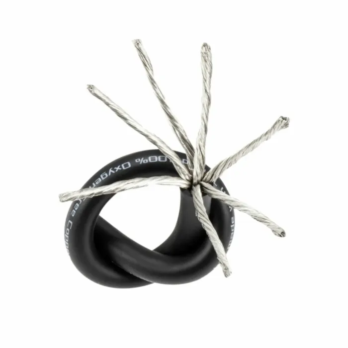 DL Audio Raven Power Cable 4 Ga Black