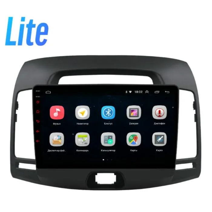 Магнитола для Hyundai Elantra Old 2006-2011 Parafar на Андроид 10.0 PF980Lite