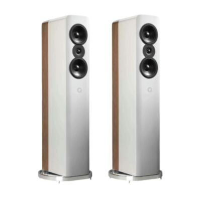 Q Acoustics Concept 500 Gloss White/Light Oak