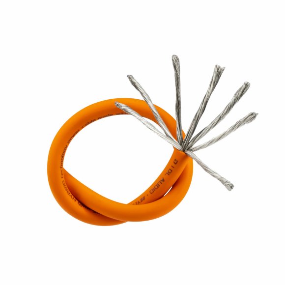 DL Audio Raven Power Cable 4 Ga Orange