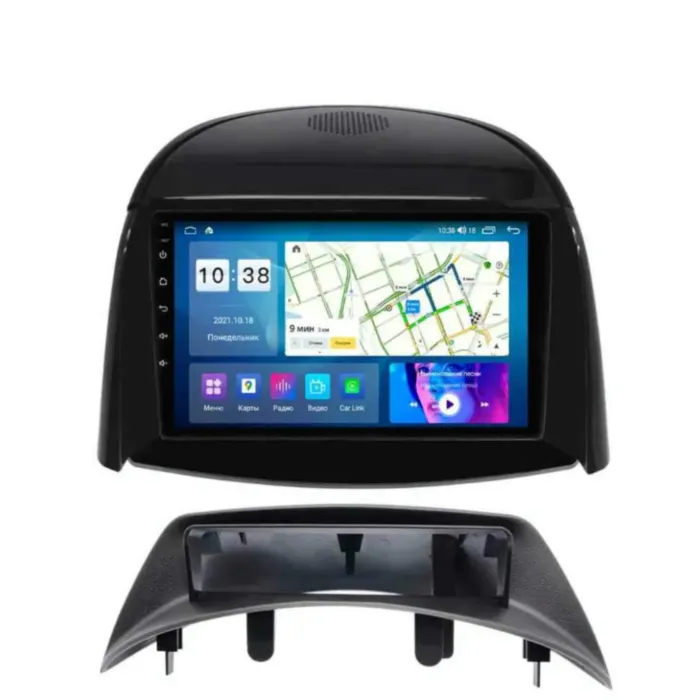 Магнитола для Renault Koleos 2008-2016 Parafar на Андроид 10.0 PF484LUX1Lite