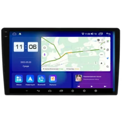 Магнитола для VW/Skoda/Seat экран 10" Parafar (cо встроенным модулем для подключения камер 360) на Андроид 13.0 PF904-10LUX1U2K360