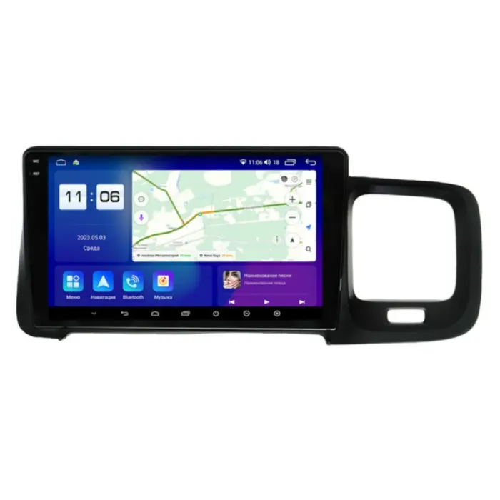 Магнитола для Volvo S60 2011-2013 Parafar на Андроид 13.0 PF185LUX3RN2K