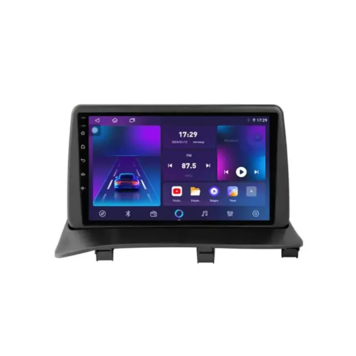 Магнитола для Mitsubishi Delica 1994-2007 взамен верхнего бардачк Parafar на Андроид 12.0 PF530LUX1RGx