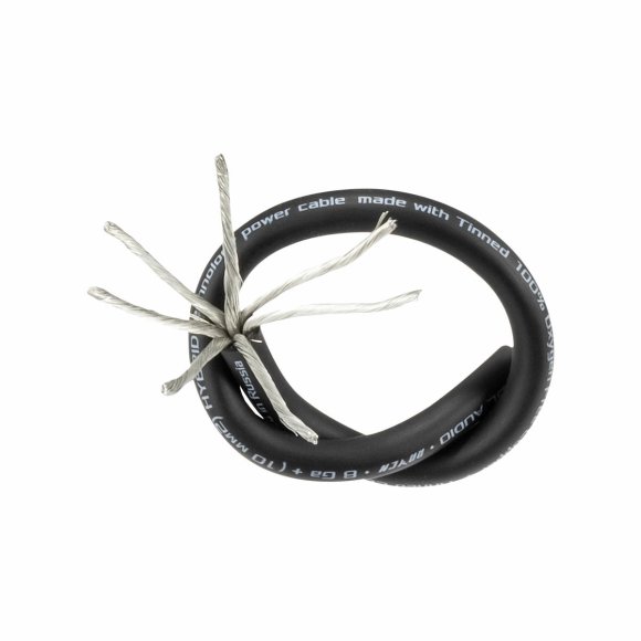 DL Audio Raven Power Cable 8 Ga Black