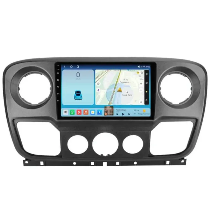 Магнитола для Nissan NV400 / Renault Master / Opel Movano 2010+ Parafar на Андроид 14.0 PF923THD