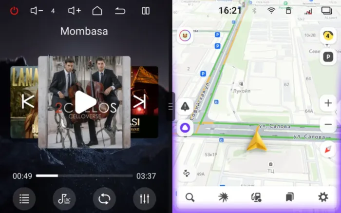 RedPower 85445 для Mitsubishi Xpander (2017-2020) для авто без штатного усилителя и камеры
