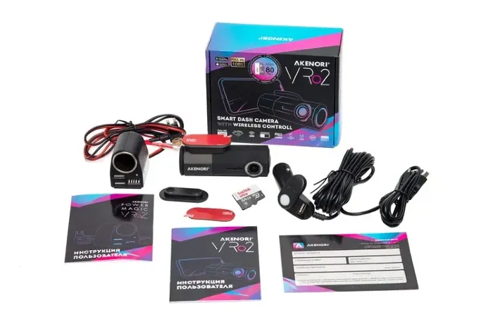 Akenori VR02 Pro (в комплекте карта памяти на 64GB)