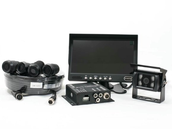 AVEL AVS4747TM (AHD) + AVS407CPR01 + PS-06V + 2 x AVS20CC 4pin