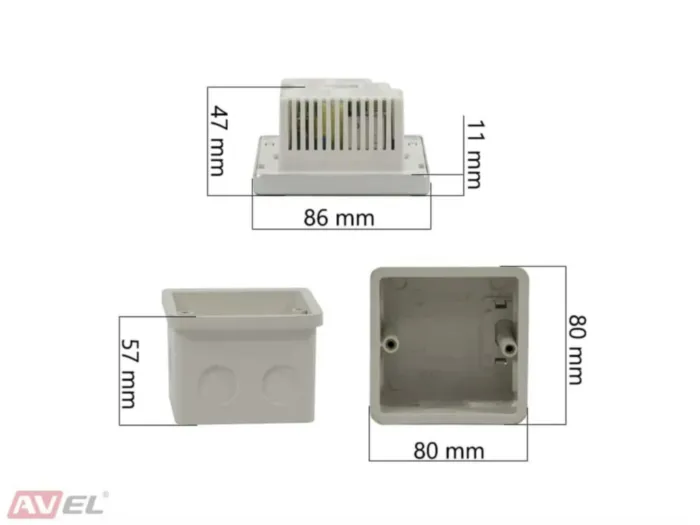 AVEL AVS135 + 2xAV807CS + AV10AC