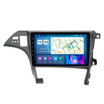 Магнитола для Toyota Prius 2009-2015 Темно-серебристая, левый руль Parafar на Андроид 14 PF608KHD