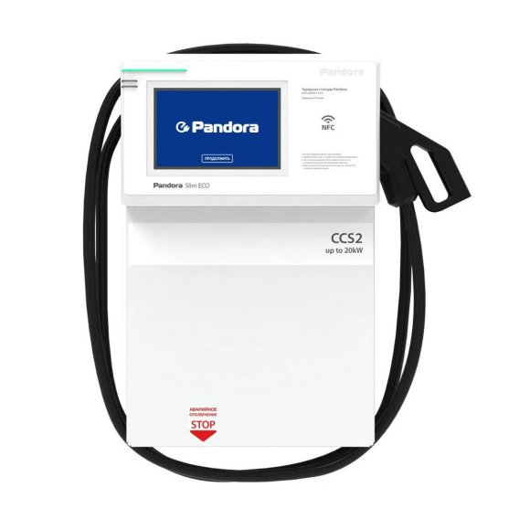 Зарядная станция для электромобилей Pandora Slim 20 CCS2 ECO