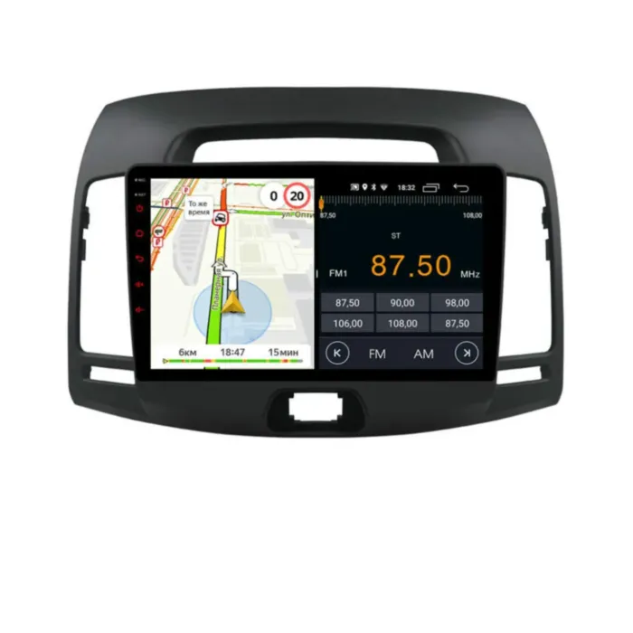 Магнитола для Hyundai Elantra Old 2006-2011 Parafar на Андроид 14.0 PF980THD