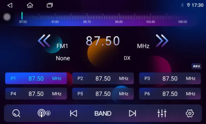 Магнитола для Mazda 6 2007-2012 Parafar на Андроид 13.0 PF012LUX1RN2K