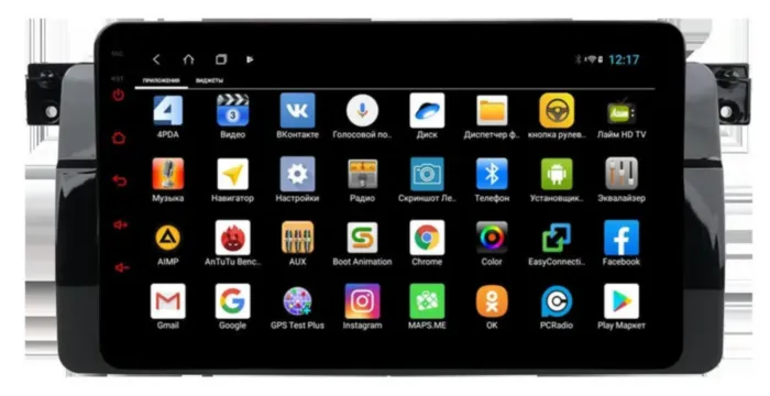 Магнитола для BMW 3 серия кузов E46 1998-2006 Parafar (cо встроенным модулем для подключения камер 360) на Андроид 13 PF396XHD360