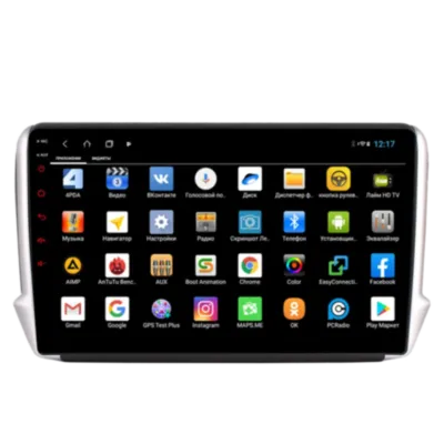 Магнитола для Peugeot 2008 2008-2019 Parafar на Андроид 14 PF892THD